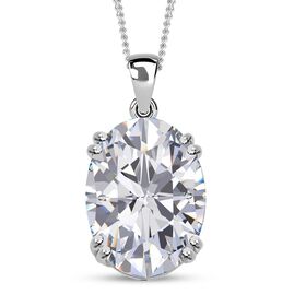 D'Joy Moissanit Schmuckset ca. 45 cm 925 Silber rhodiniert ca. 15,00 ct.