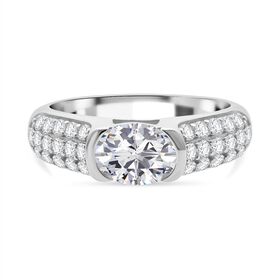 Lustro Stella weißer Zirkonia Ring Lustro Stella weißer Zirkonia Ring