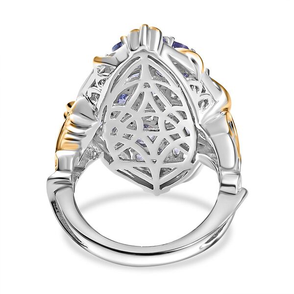 Tansanit Ring - 4,33 ct. image number 8