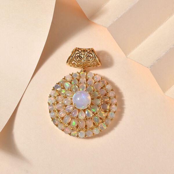 AA Nat&uuml;rlicher, &auml;thiopischer Welo Opal-Anh&auml;nger - 6,43 ct. image number 2