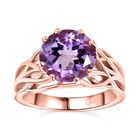 AA Rosa Amethyst Ring, Messing, (Größe 18.00) ca. 3.52 ct image number 3
