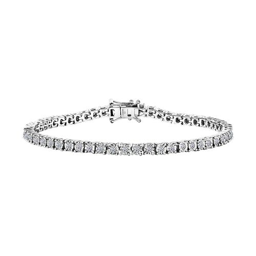 LUXURIANT DIAMOND- SI Labor Diamant Armband, 19 cm - 1,49 ct. image number 0