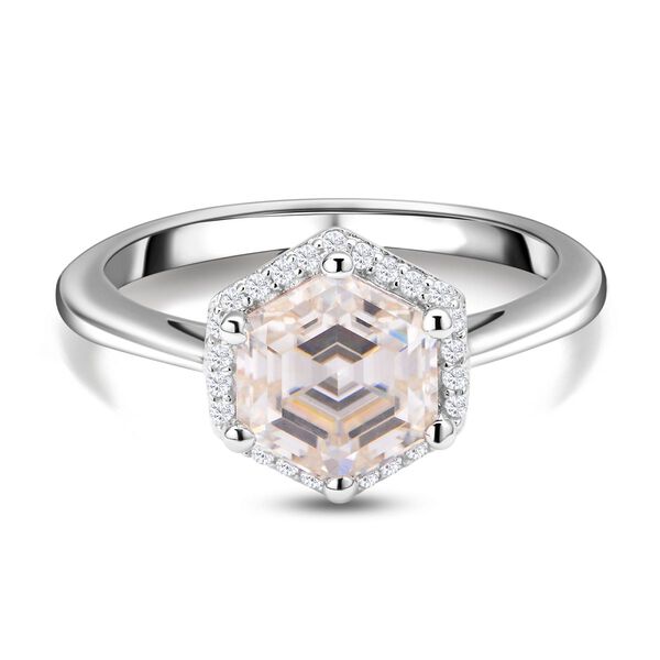 Art-d&eacute;co-&Auml;ra Moissanit Ring