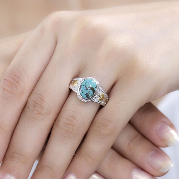 Sierra Nevada T&uuml;rkis Ring - 2,73 ct. image number 3