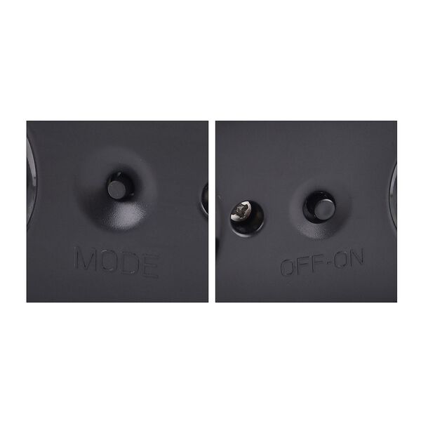 Solarbetriebene LED-Wandleuchte mit Farbwechsel, 10 Lichtmodi, ca. 23x4,7x3,6 cm image number 8