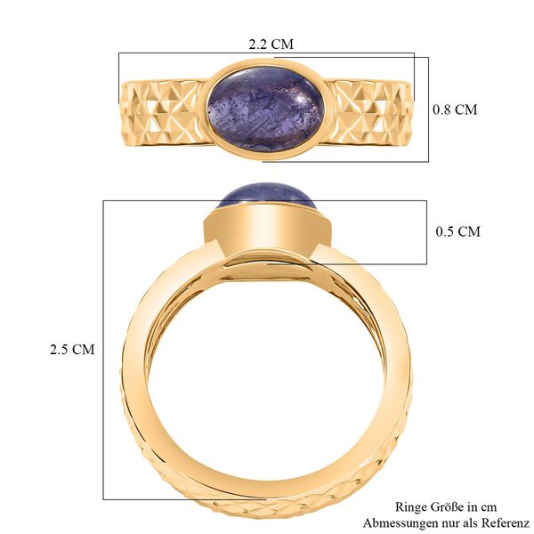 AA Tansanit Ring - 1,75 ct. image number 7