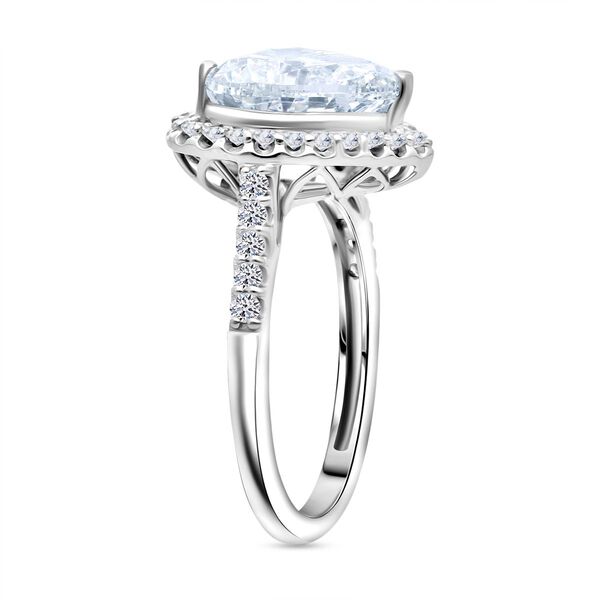 LUXURIANT IGI zertifizierter VS-EF Labor Diamant Ring und Anh&auml;nger in 950 Platin image number 4