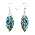 Royal Bali Kollektion - Abalone Muschel Ohrringe, 925 Silber