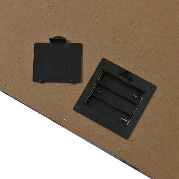 Winterabend im Lichterglanz - Leinwandbild mit LED-Beleuchtung, 30x40x1,8 cm image number 5