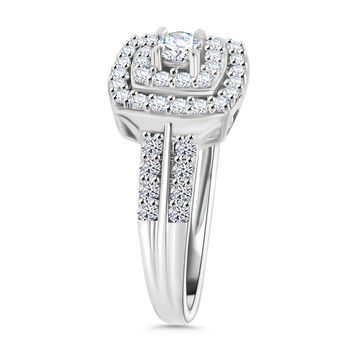 LUXURIANT SI-GH Labor Diamant Ring in 417 Wei&szlig;gold - 0,75 ct.