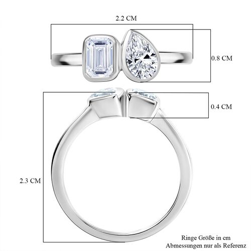 LUXURIANT DIAMOND - Lab Grown Diamant VS Ring 375 Gold (Größe 17.00) ca. 1.00 ct image number 6