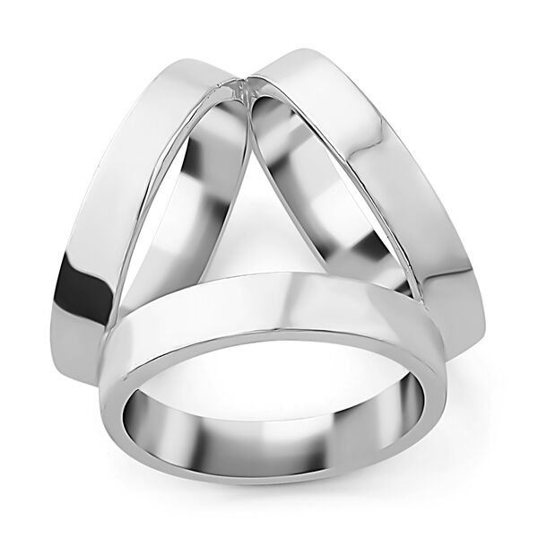 The 5th Season - kunstvoller Schalring, silber image number 7