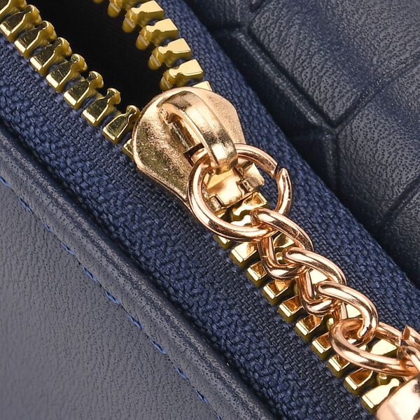 Geldb&ouml;rse mit RFID-Schutz, 11x8x4cm, Dunkelblau image number 8