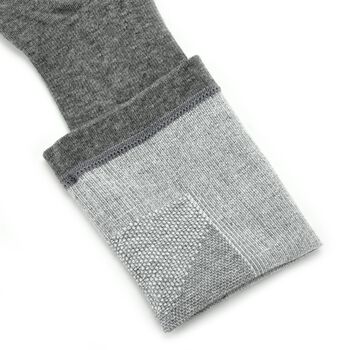 LIVMORE 2er-Set Infrarot-Kompressionssocken, Gr&ouml;&szlig;e S, Grau