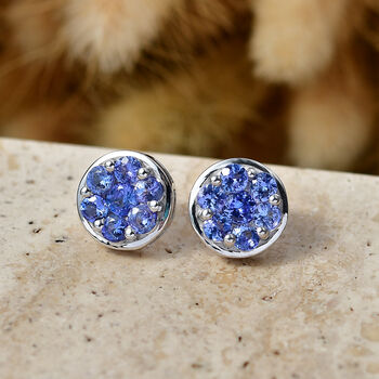 D'Joy AA Tansanit Ohrringe - 1,81 ct.