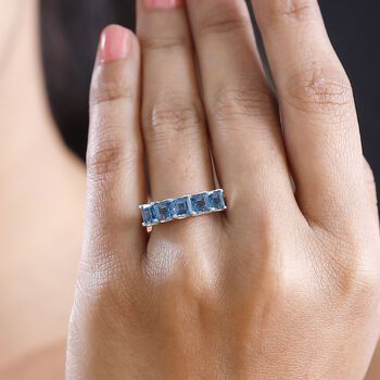 AA London Blautopas Ring - 2,08 ct.