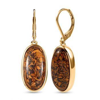 Skript Stein Ohrringe - 17,94 ct.