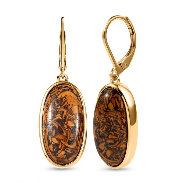 Skript Stein Ohrringe - 17,94 ct.