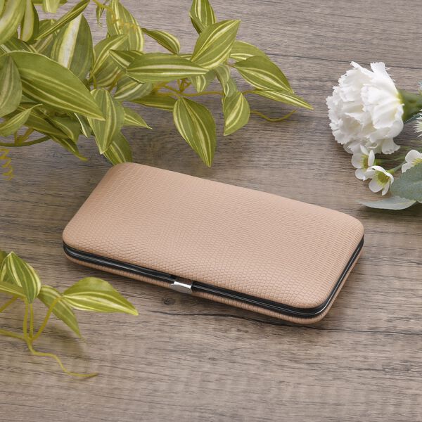 14-tlg. Manik&uuml;re-Set mit Kunstleder Box, Beige image number 3