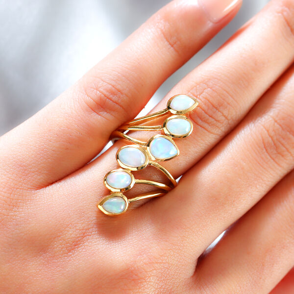 Nat&uuml;rlicher, &auml;thiopischer Opal-Ring - 2,28 ct. image number 3