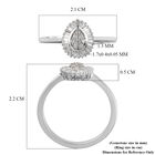 RHAPSODY - Diamant-Ring, VS E-F, 950 Platin  ca. 0,32 ct image number 3