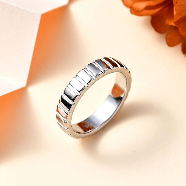 925 Silber rhodiniertRing (Größe 18.00) ca. 4,95g image number 2