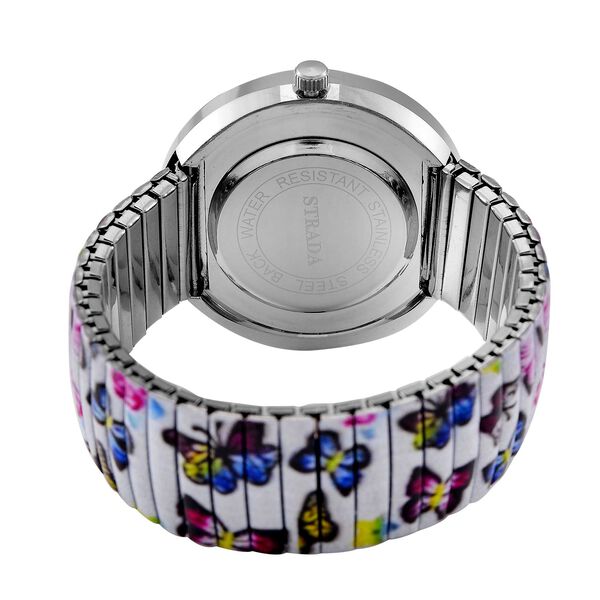 STRADA - Japanisches Uhrwerk, Flexible Uhr, Schmetterling image number 6