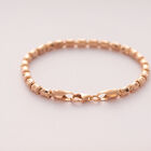 Italienisches Armband, ca. 19 cm, 925 Silber rosévergoldet ca. 6,97g