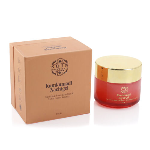 SQIN Botanicals - Kumkumadi Nachtgel, 100ml image number 0