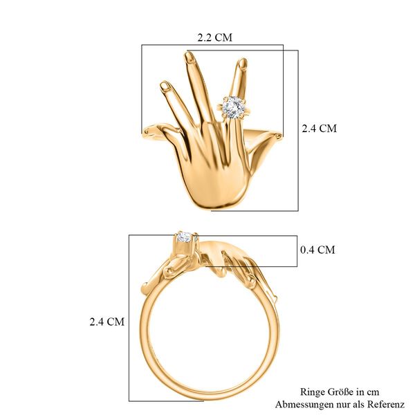 D'Joy Moissanit Ring - 0,11 ct. image number 7