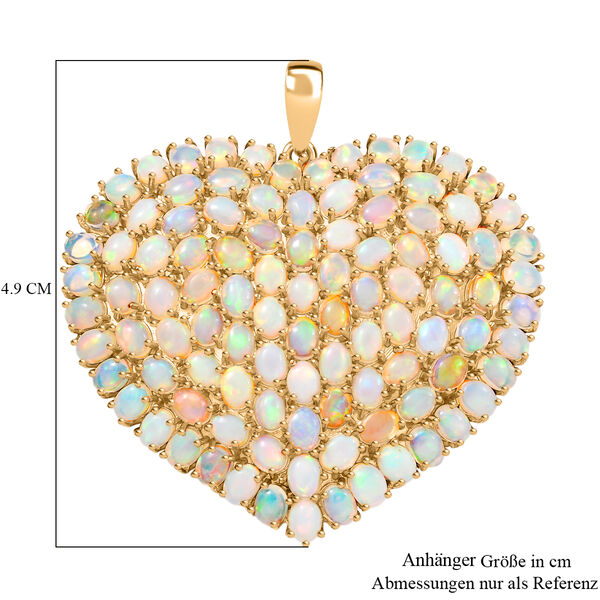 D'Joy AA natürlicher, äthiopischer Welo Opal Anhänger - 11,12 ct. image number 6