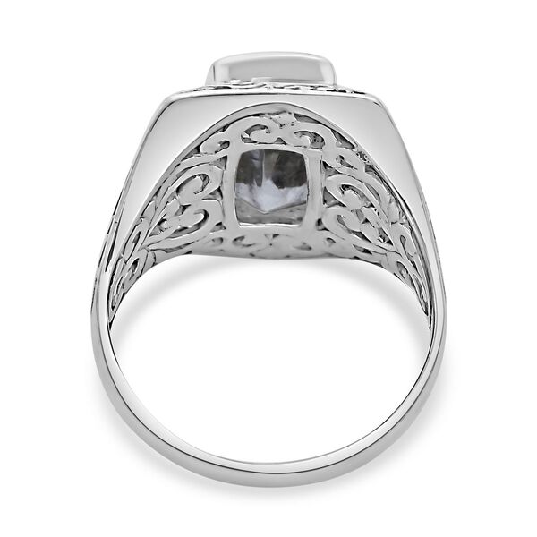 Royal Bali - Prasiolith Ring, 925 Silber (Gr&ouml;&szlig;e 16.00) ca. 7.94 ct image number 4