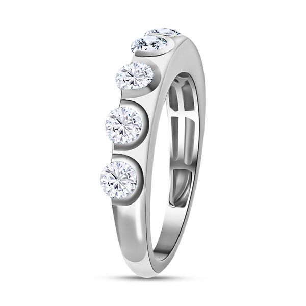 Moissanit Ring - 1,09 ct. image number 7