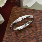 RHAPSODY Diamant IGI zertifiziert VS E-F Spannfassung Ring 950 Platin  ca. 0,10 ct image number 1