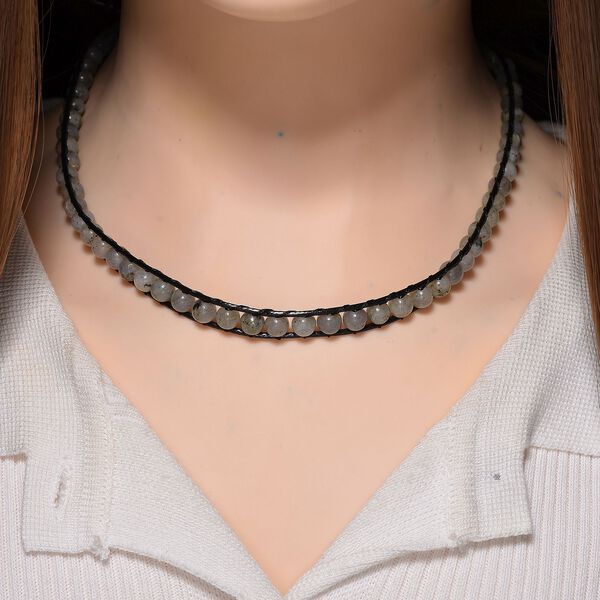 Flexible Labradorit Halskette - 80 ct. image number 2