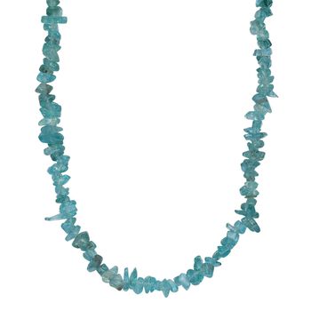 Betroka Blauer Apatit Kette 70 cm ca. 160.00 ct
