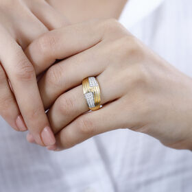 Moissanit Ring - 0,53 ct.