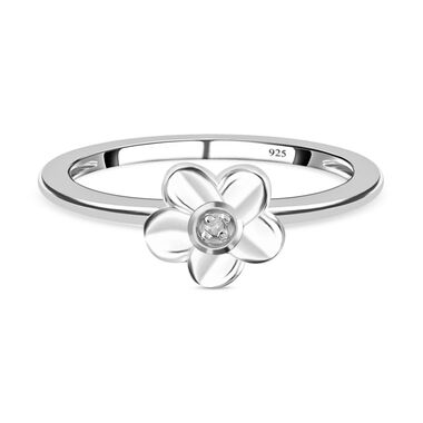 Floraler Diamant-Ring