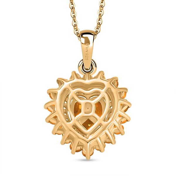 D'Joy Blaze Feueropal Anhänger mit 50cm Kette - 1,68 ct. image number 5