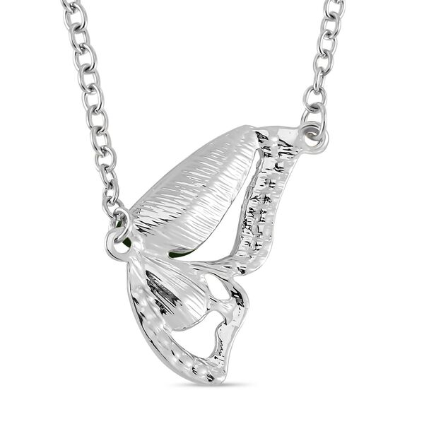 Neongrüner Kristall Schmuckset  Legierung image number 5