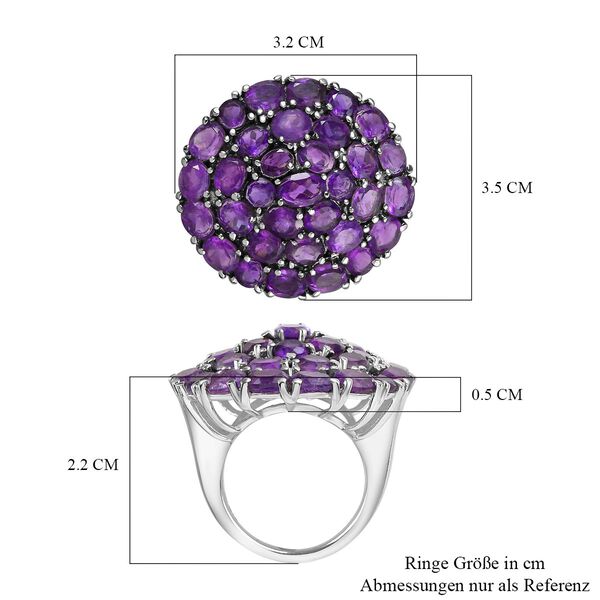 Afrikanischer Amethyst-Ring - 10,42 ct. image number 7