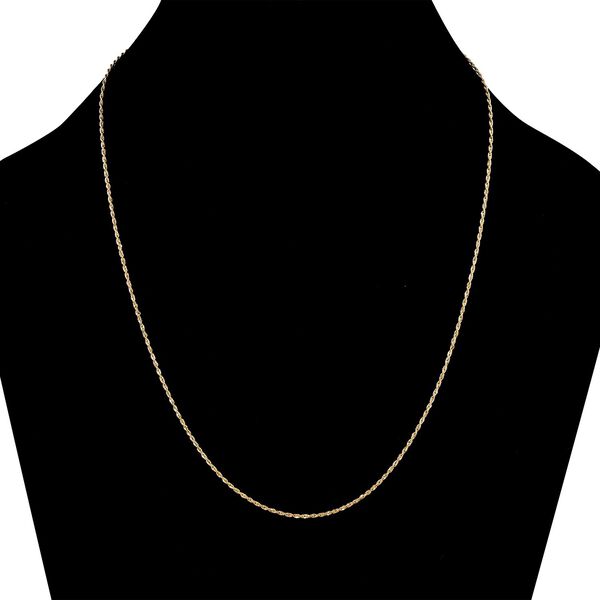 ILIANA - Italienische Kordelkette in 750 Gelbgold image number 2