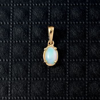 AA Nat&uuml;rlicher, &auml;thiopischer Welo Opal Anh&auml;nger - 0,30 ct.