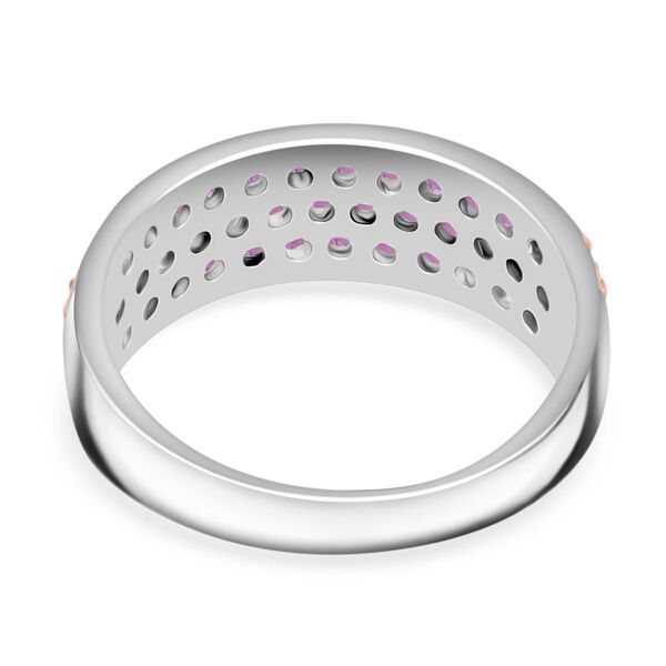 AA rosa Saphir Ring - 1,48 ct. image number 5