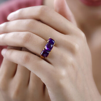 Afrikanischer Amethyst-Ring - 7,93 ct.