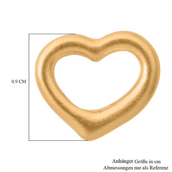 Anhänger im Herz-Design, 999 Gold image number 6