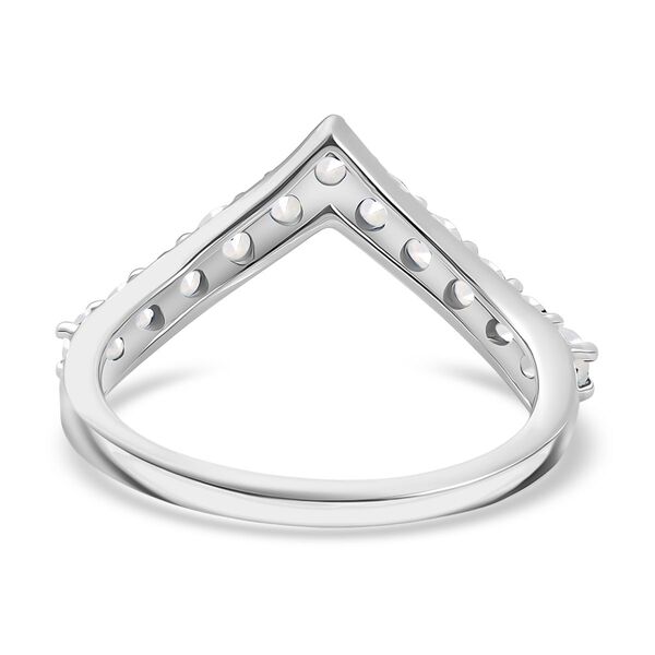 D'Joy Moissanit Ring, 925 Silber rhodiniert - 0,68 ct. image number 6