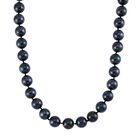 Rosa Muschelkernperle Halskette ca. 50 cm Reiner Edelstahl