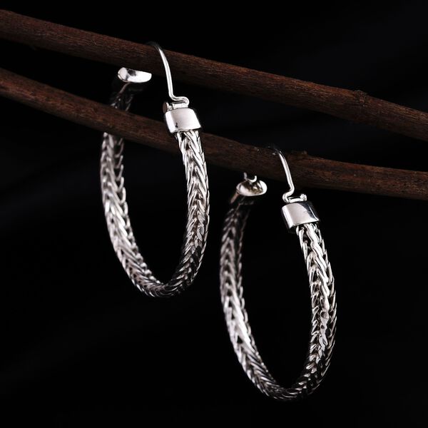 925 Silber Ohrringe ca. 8,51g image number 1