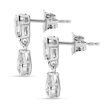 D'Joy Moissanit Ohrringe - 1,92 ct.